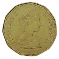 Монета 1 доллар 1989 года Канада (реверс)