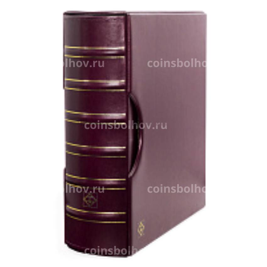 Альбом для монет без листов с защитным шубером формат «Grande Gigant» Красный классический дизайн LEUCHTTURM 318152