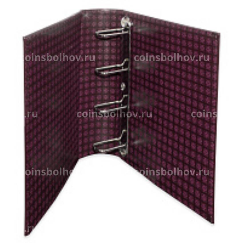 Альбом для монет без листов с защитным шубером формат «Grande Gigant» Красный классический дизайн LEUCHTTURM 318152 (вид 3)