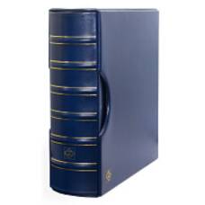 Альбом для монет без листов с защитным шубером формат «Grande Gigant» Синий Классический дизайн LEUCHTTURM 301901