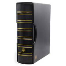 Альбом для монет без листов с защитным шубером формат «Grande Gigant» Черный Классический дизайн LEUCHTTURM 306703