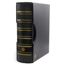 Альбом для монет без листов с защитным шубером формат «Grande Gigant» Черный Классический дизайн LEUCHTTURM 306703 (аверс)