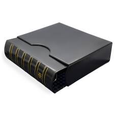 Альбом для монет без листов с защитным шубером формат «Grande Gigant» Черный Классический дизайн LEUCHTTURM 306703 (вид 2)