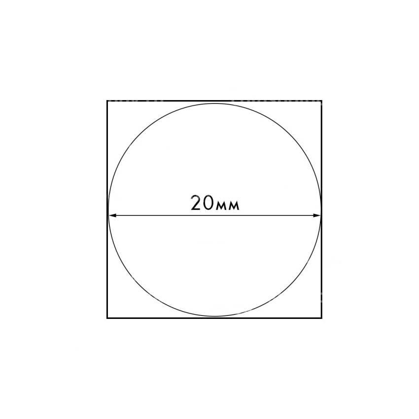 Лист для 54 монет диаметром до 20 мм формат «Optima» LEUCHTTURM 315033 (вид 2)