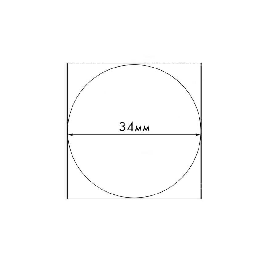 Лист для 24 монет диаметром до 34 мм формат «Optima»  LEUCHTTURM 319236 (вид 2)