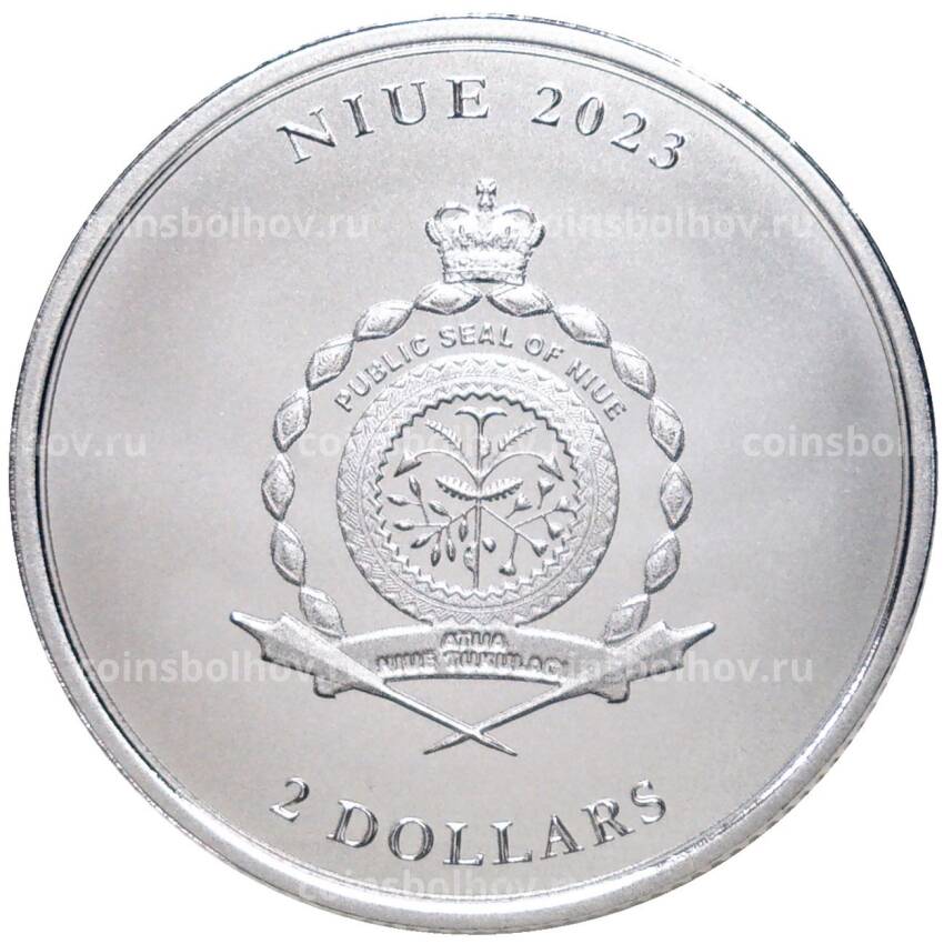 Монета 2 доллара 2023 года Ниуэ — «Магнум опус» (Великая работа) (вид 2)
