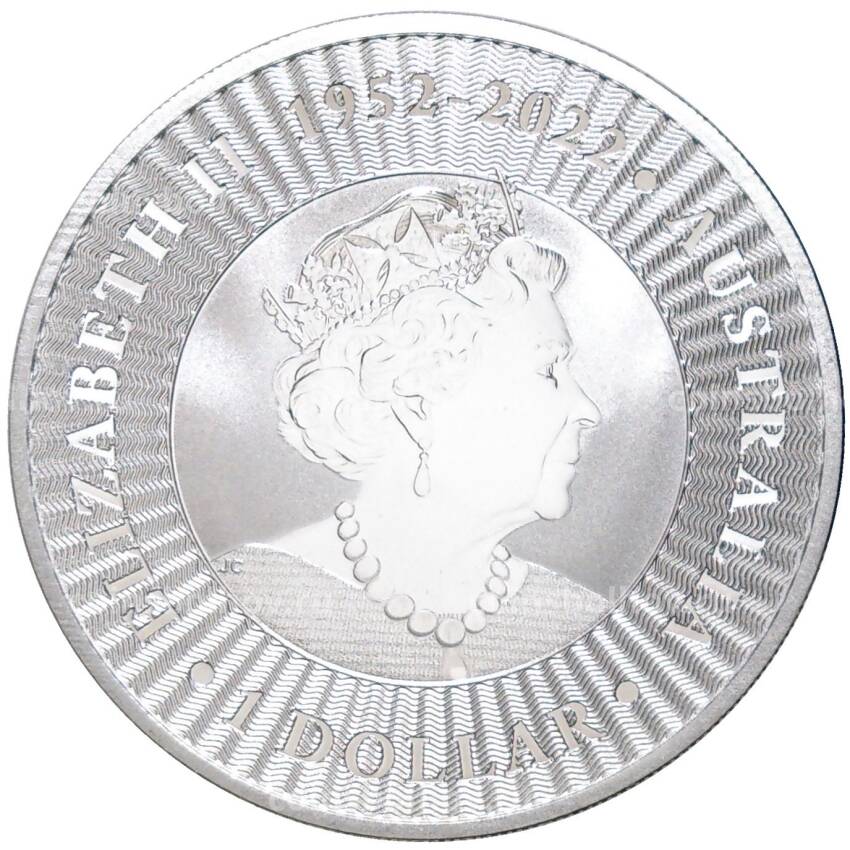 Монета 1 доллар 2023 года Австралия —  Австралийский кенгуру (вид 2)