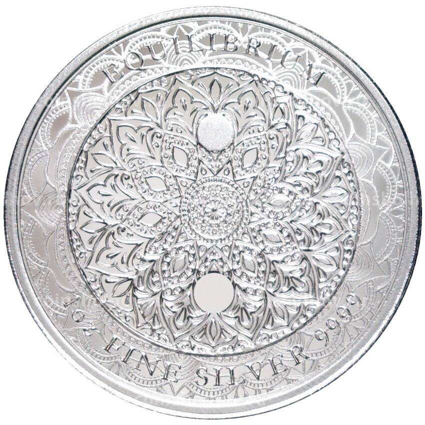 Монета 2 доллара 2023 года Ниуэ — «Эквилибриум»