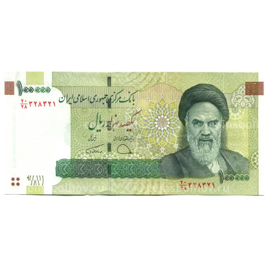 Банкнота 100000 риалов 2019 года Иран