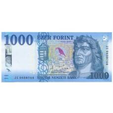 Банкнота 1000 форинтов 2021 года Венгрия