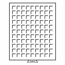 Кассета на 99 квадратных ячеек размером 19х19 мм MB LEUCHTTURM 333127