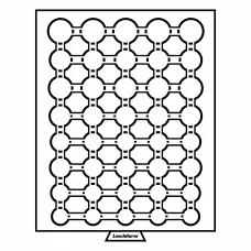Кассета для хранения и презентации 5 евронаборов в капсулах MB LEUCHTTURM 309885