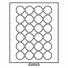 Кассета на 24 ячейки для хранения и презентации монет в капсулах диаметром до 35 мм MB LEUCHTTURM 301417