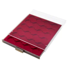 Кассета на 24 ячейки для хранения и презентации монет в капсулах диаметром до 35 мм MB LEUCHTTURM 301417 (вид 2)