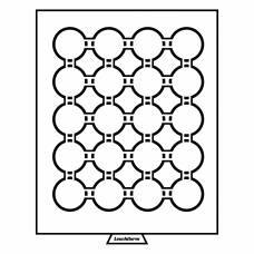 Кассета на 20 ячеек для хранения и презентации монет в капсулах диаметром до 36 мм MB черный LEUCHTTURM 359442