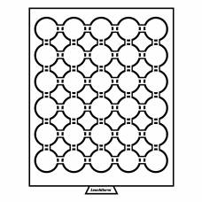 Кассета на 30 ячеек для хранения и презентации монет в капсулах диаметром до 32.5 мм MB LEUCHTTURM 315873
