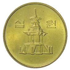 Монета 10 вон 1994 года Южная Корея (реверс)