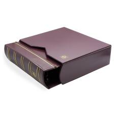 Альбом для монет без листов c защитным шубером формат «Optima Gigant» Красный Классический дизайн LEUCHT Красный Классический дизайн LEUCHTTURM 301654 (вид 2)