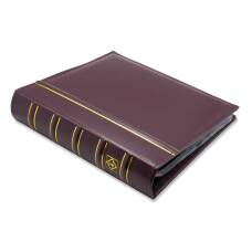 Альбом для монет с 10 листами формат «Optima» Красный Классический дизайн LEUCHTTURM 321474 (реверс)