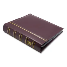 Альбом для монет с 10 листами формат «Optima» Красный Классический дизайн LEUCHTTURM 321474 (реверс)