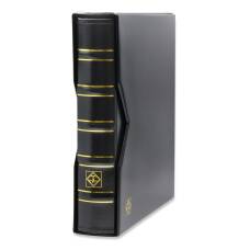 Альбом для монет с 10 листами и защитным шубером формат «Optima» Черный Классический дизайн LEUCHTTURM 313506