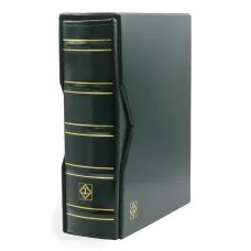 Альбом для монет без листов c защитным шубером формат «Optima Gigant» Зеленый Классический дизайн LEUCHTTURM 311417