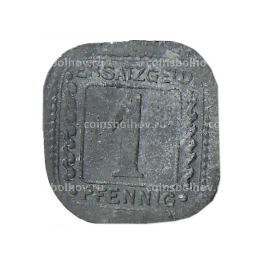 Монета 1 пфенниг 1918 года Германия Нотгельд —  Людвигсхафен