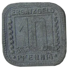 Монета 10 пфеннигов 1918 года Германия Нотгельд —  Людвигсхафен (аверс)