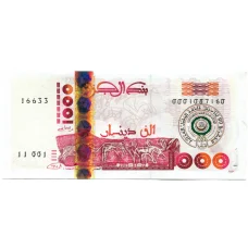 Банкнота 1000 динар 2005 года Алжир (аверс)