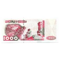 Банкнота 1000 динар 2005 года Алжир (вид 2)