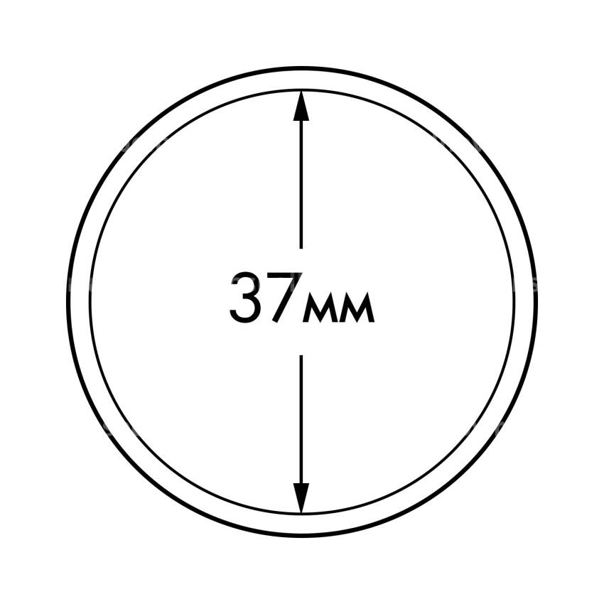 Капсула «ULTRA» для монет диаметром 37 мм LEUCHTTURM 345045