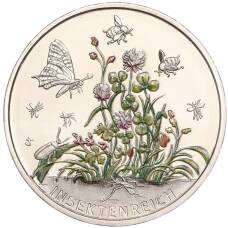Монета 5 евро 2022 года F Германия —  Чудесный мир насекомых — Царство насекомых (аверс)