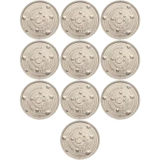 Набор монет 1 куруш 2022 года Турция — Планеты Солнечной системы (реверс)