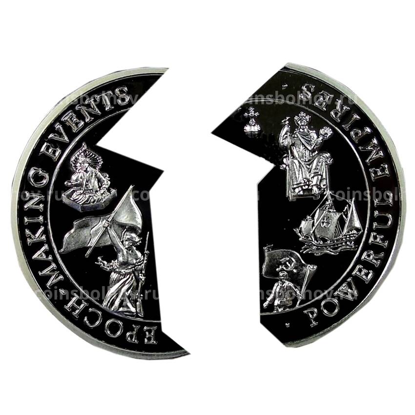 Монета 5 долларов 1998 года Самоа-Кирибати — Могущественные империи (вид 3)