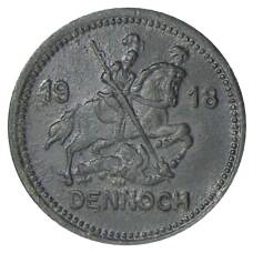 Монета 10 пфеннигов 1918 года Германия Нотгельд — Айслебен (аверс)
