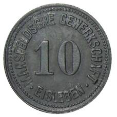 Монета 10 пфеннигов 1918 года Германия Нотгельд — Айслебен (реверс)