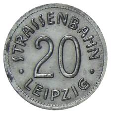 Монета 20 пфеннигов 1918 года Транспортный нотгельд — Лейпциг (аверс)