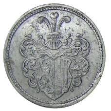 Монета 20 пфеннигов 1918 года Транспортный нотгельд — Лейпциг (реверс)