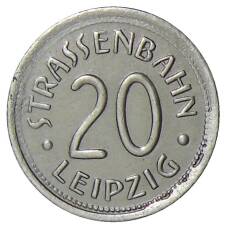 Монета 20 пфеннигов 1918 года Транспортный нотгельд — Лейпциг (аверс)
