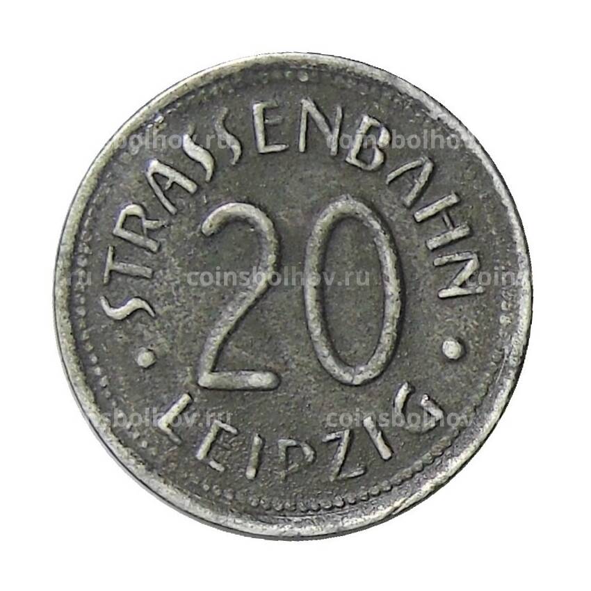 Монета 20 пфеннигов 1918 года Транспортный нотгельд — Лейпциг
