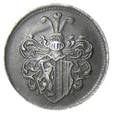 Монета 20 пфеннигов 1918 года Транспортный нотгельд — Лейпциг (реверс)