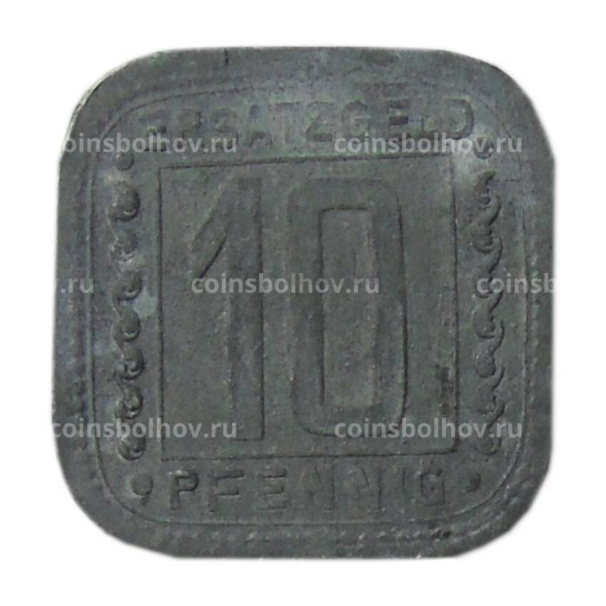 Монета 10 пфеннигоа 1918 года Германия Нотгельд — Людвигсхафен (вид 2)