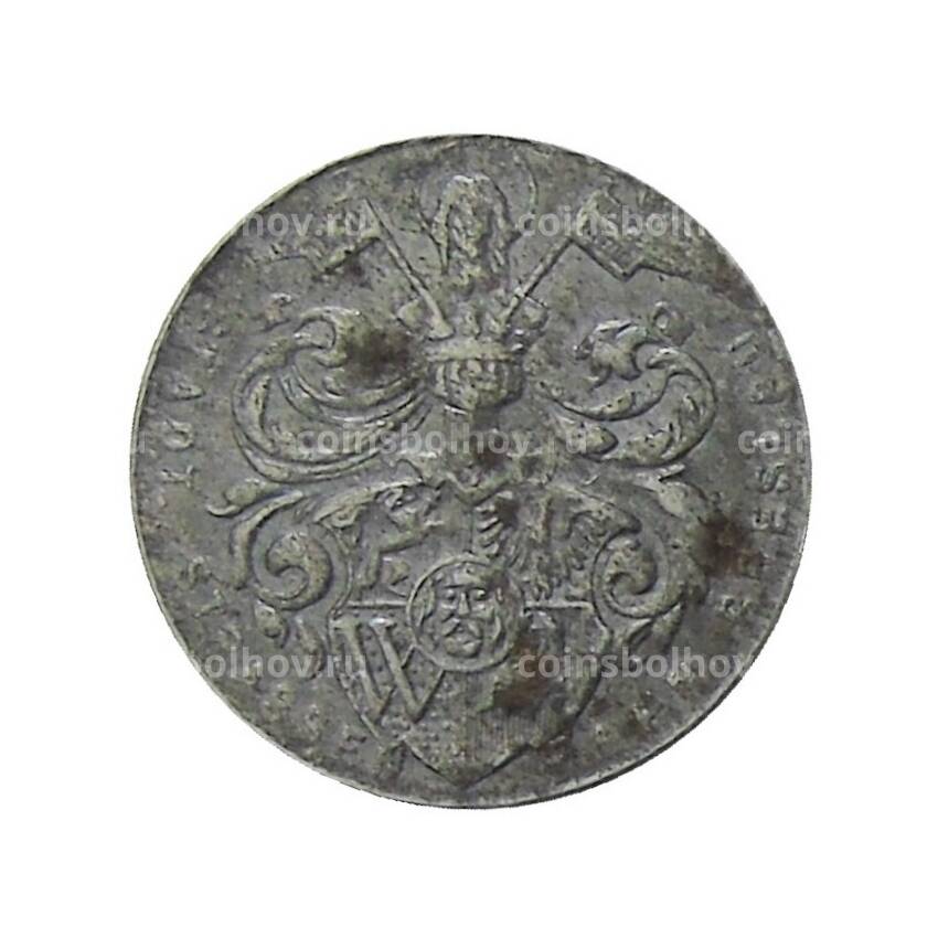 Монета 10 пфеннигов 1921 года Германия  Трансопртный нотгельд — Бреслау (вид 2)