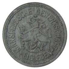 Монета 10 пфеннигов 1917 года Германия Нотгельд — Айслебен (аверс)