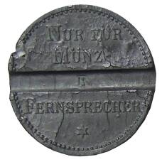 Жетон для таксофонов Германская Имперская почта (Германия) (вид 2)