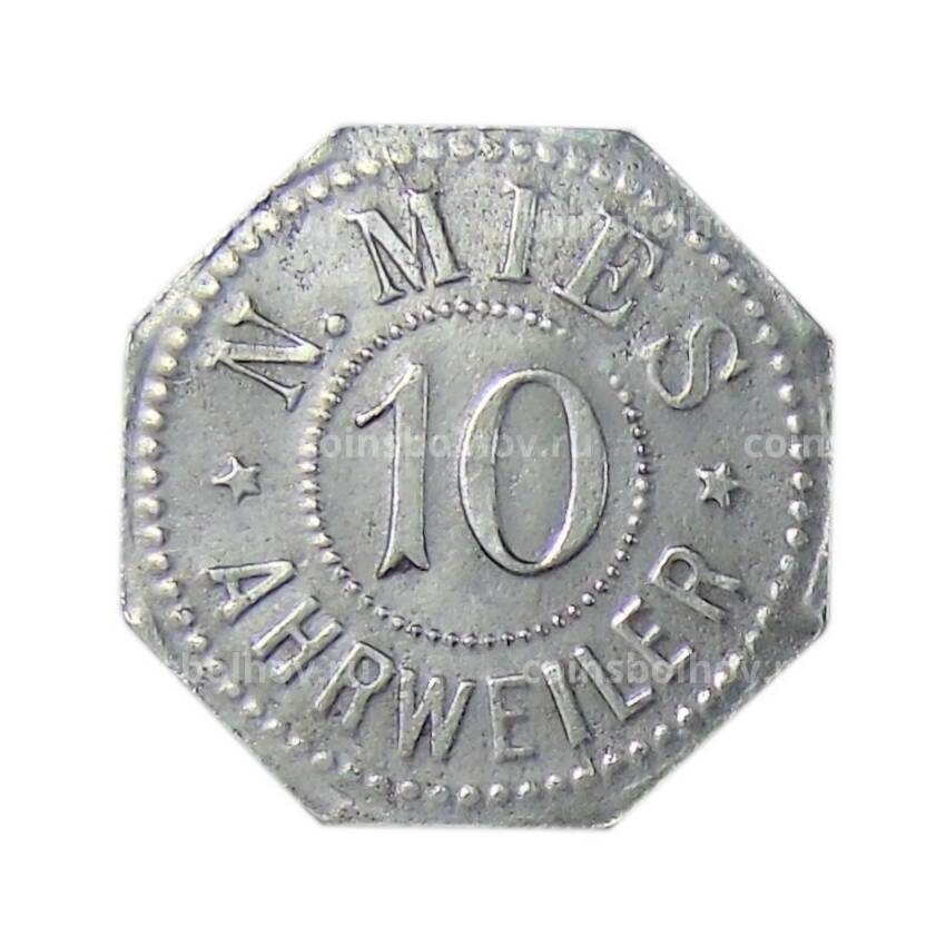 Монета 10 пфеннигов Германия Нотгельд — Арвайлер