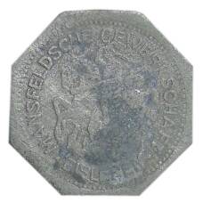 Монета 50 пфеннигов 1917 года Германия Нотгельд — Aйслибен (аверс)