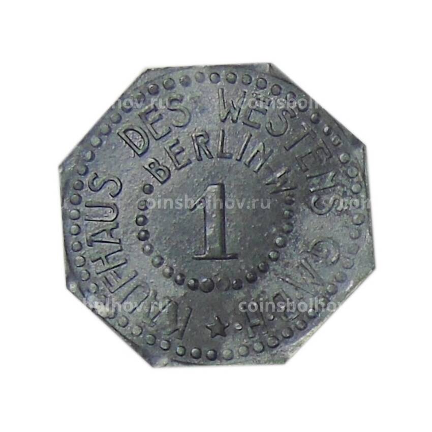 Монета 1 пфенниг Германия Нотгельд — Берлин (вид 2)