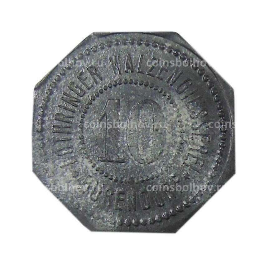 Монета 10 пфеннигов Германия Нотгельд — Бусендорф