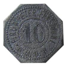 Монета 10 пфеннигов Германия Нотгельд — PETER FIX SOHNE (реверс)